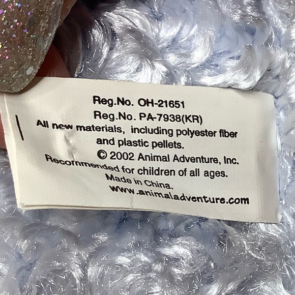 Baby Adventure by Animal Adventure Plush Blue Bear Stuffed Animal Toy - Picture 10 of 12